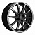 Легковые шины б/у Khomen KNW 1707 6.5x17 4*100 ET43 DIA60.1 Black-FP Matt Литой купить с бесплатной доставкой в пункты выдачи в Петербурге